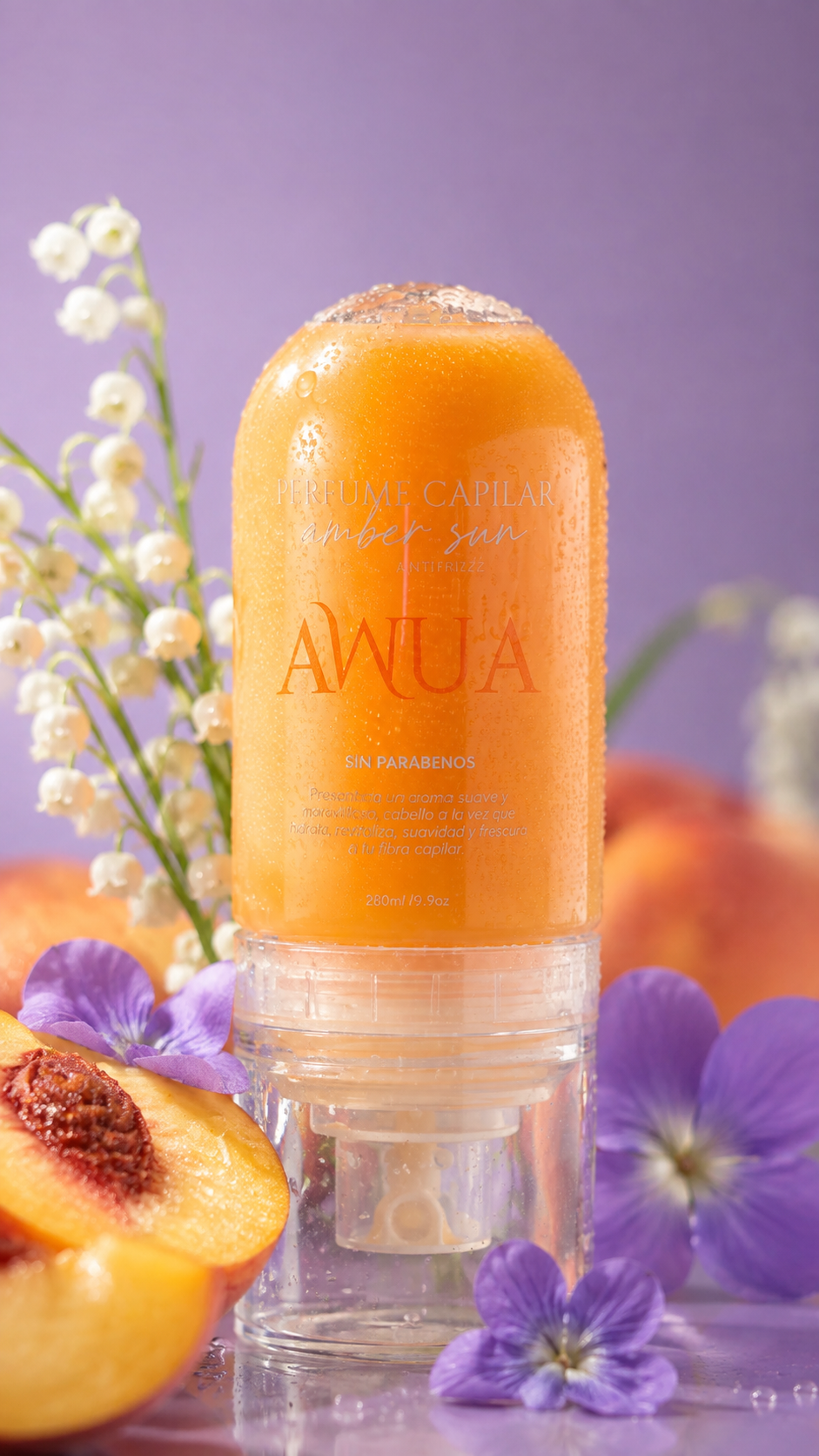 Bruma Antifrizz Amber Sun Perfume Capilar Awua 60ml