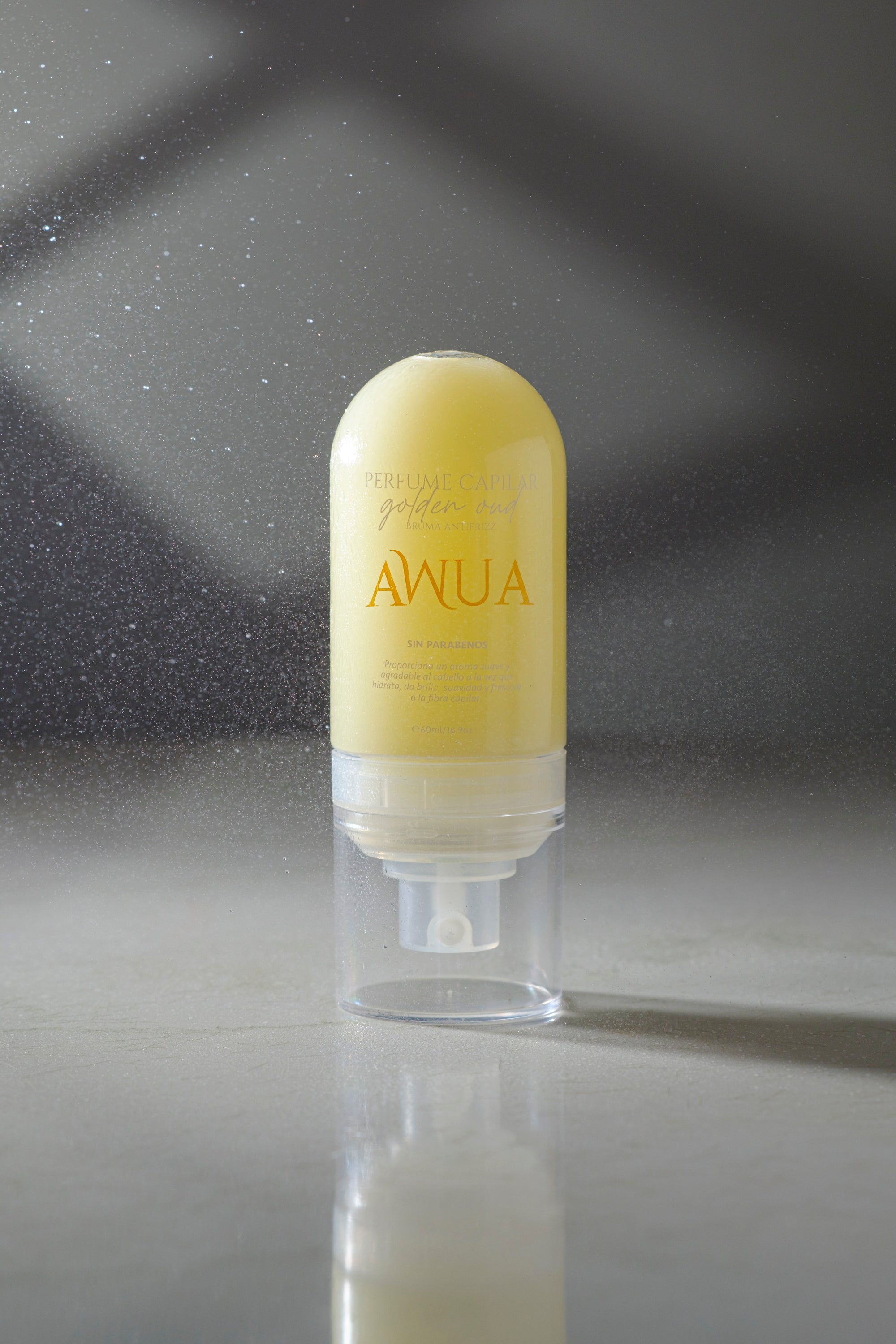 Bruma Antifrizz Golden Oud Perfume Capilar Awua 60ml