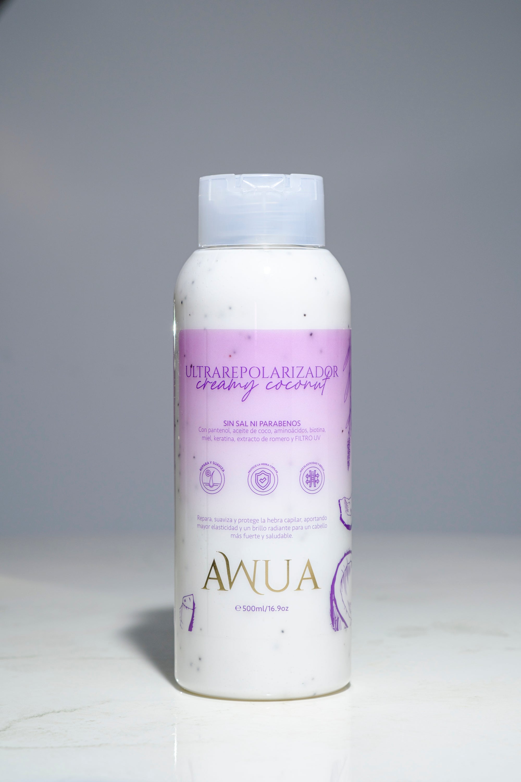 Ultrarepolarizador Tratamiento Capilar Creamy Coconut AWUA 500 ml