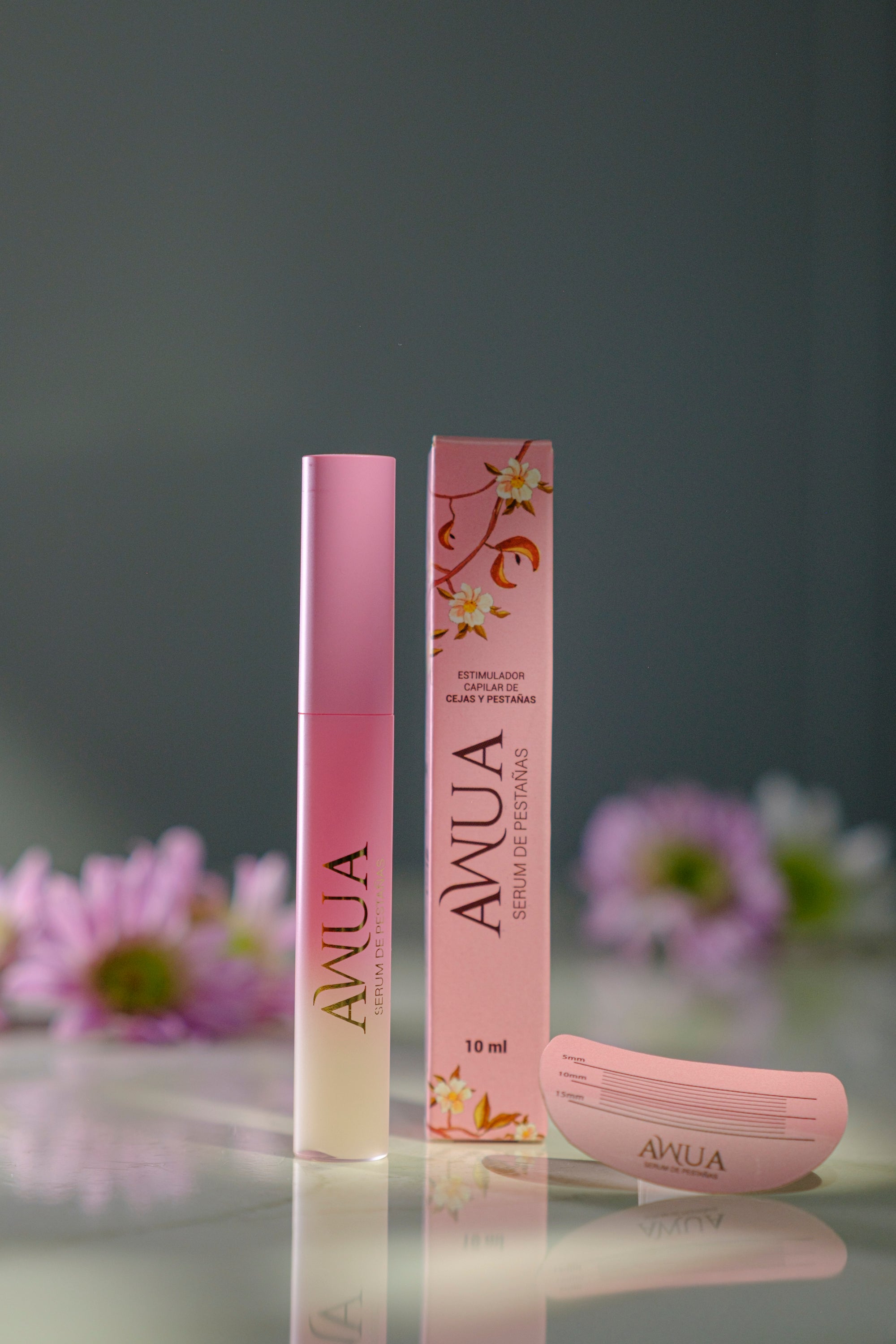 Serum estimulador Crecimiento Pestañas y Cejas 10 ml Awua