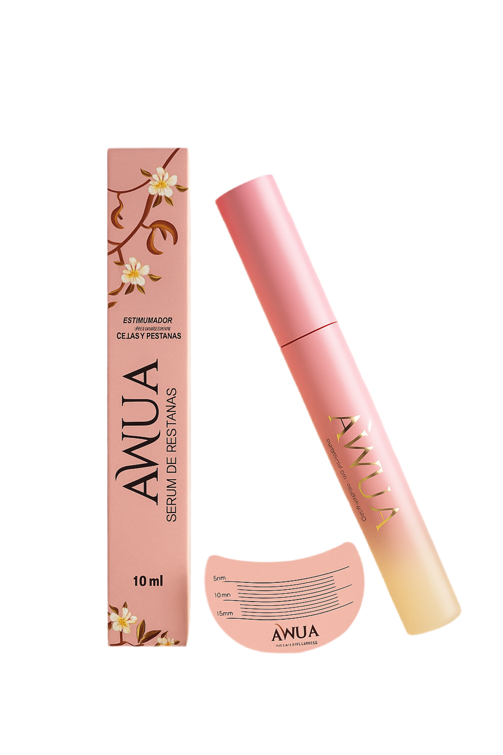 Serum estimulador Crecimiento Pestañas y Cejas 10 ml Awua