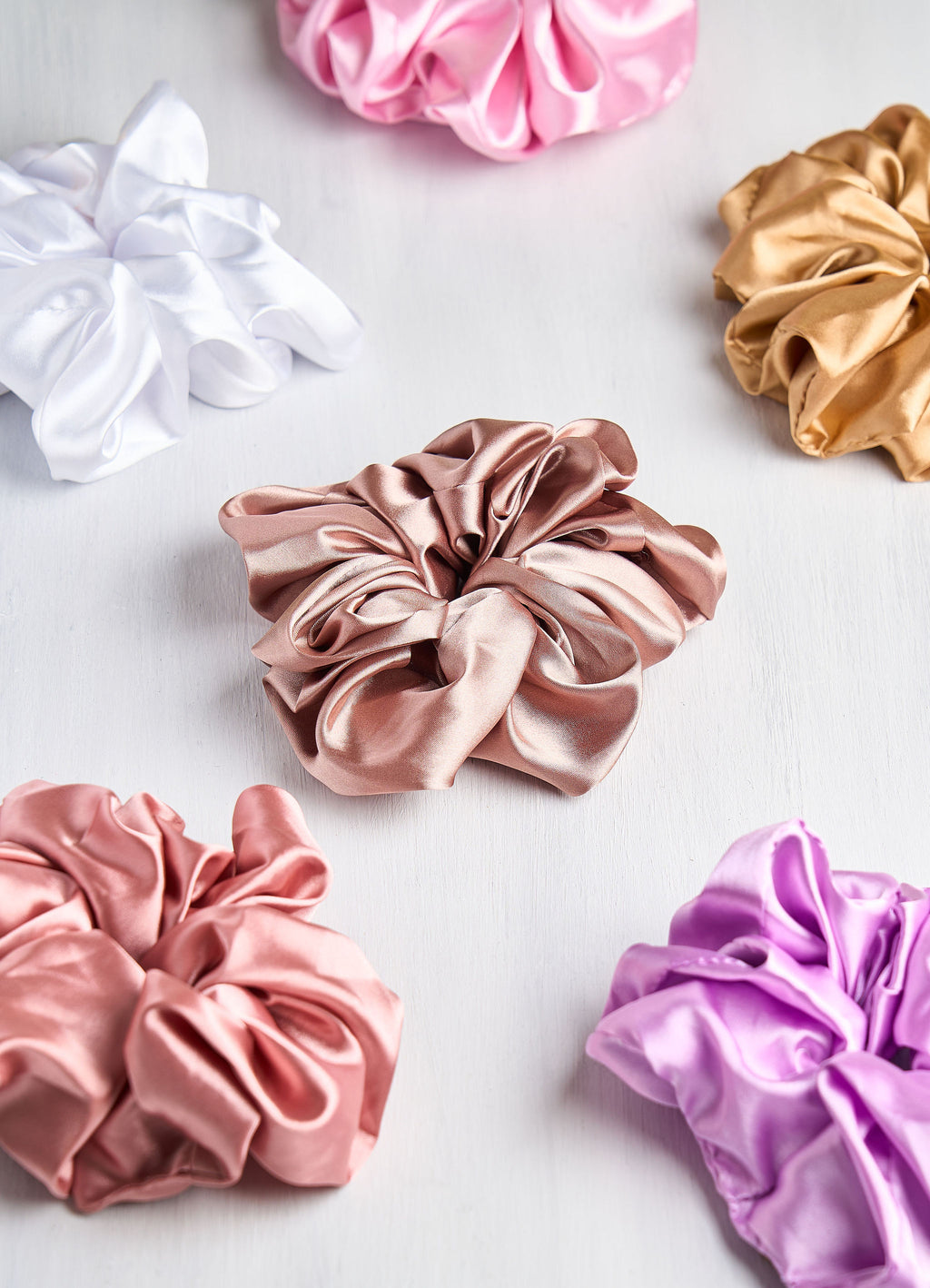 Scrunchie Satin Maxi Awua