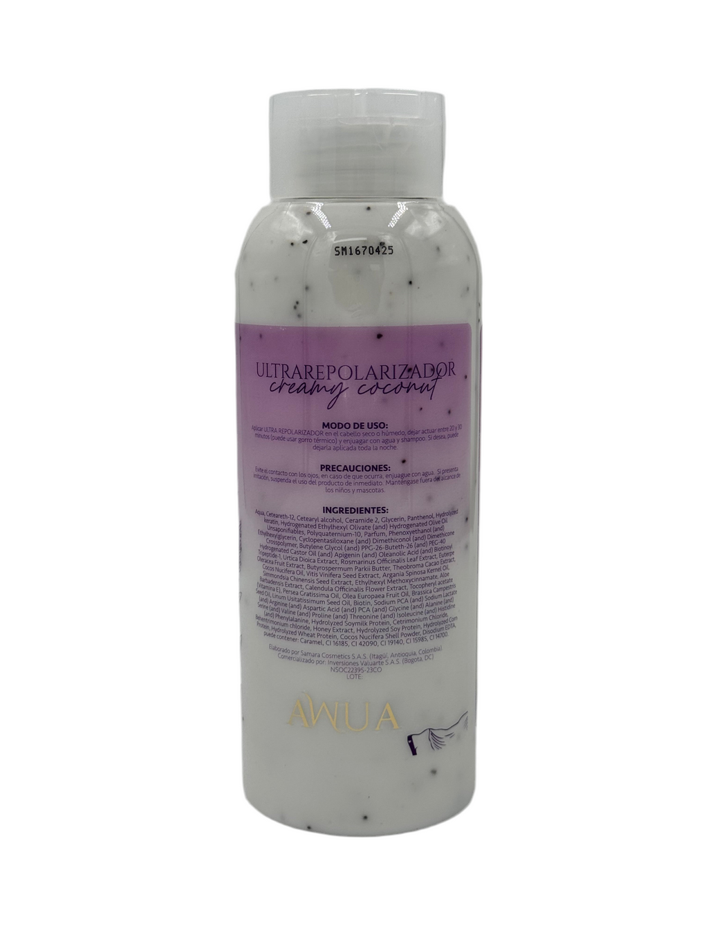 Ultrarepolarizador Tratamiento Capilar Creamy Coconut AWUA 500 ml