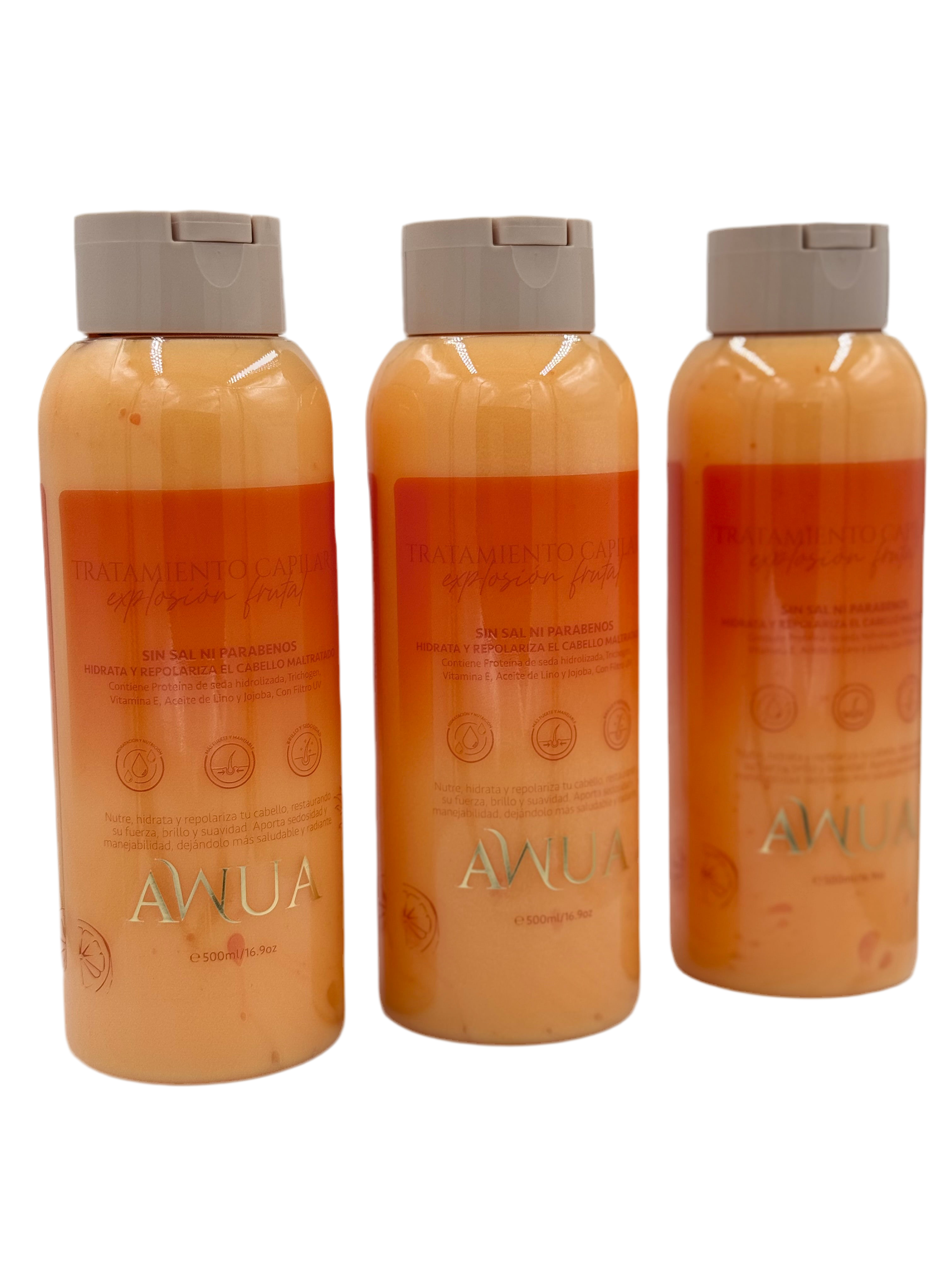Tratamiento Capilar Explosión Frutal AWUA 500 ml